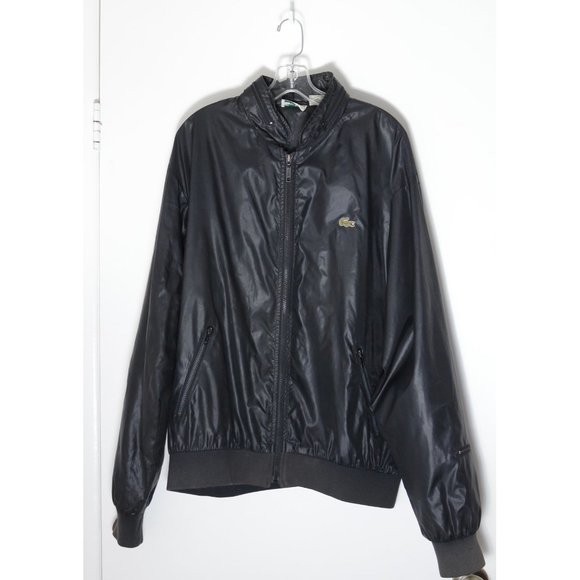 Lacoste Jackets & Coats Vintage Lacoste Windbreaker Black Jacket